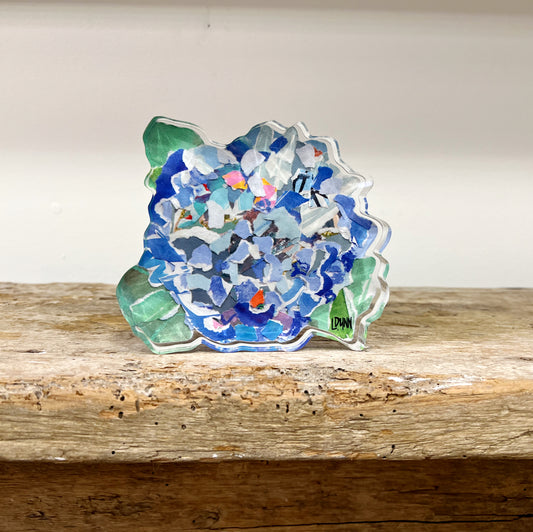 HYDRANGEA ACRYLIC BLOCK – Lauren Dunn