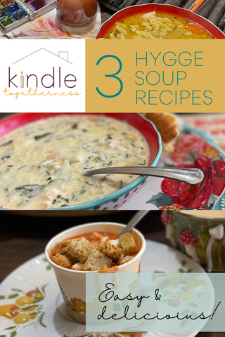 Hygge Winter Soups, Olive Garden Chicken Gnocchi Soup, Better than Campbells Tomato Soup, Chicken noodle soup, soup recipes, recipes #recipes #souprecipes #wintersoups #yummysoup 