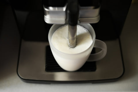 machine à café avec fonction moussage