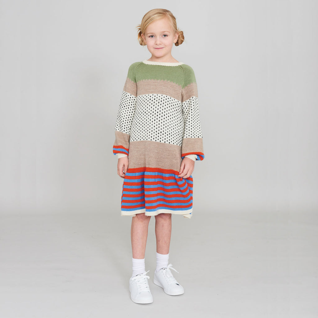 OPSKRIFT: Tunø Strik Kjole Barn Kit Couture