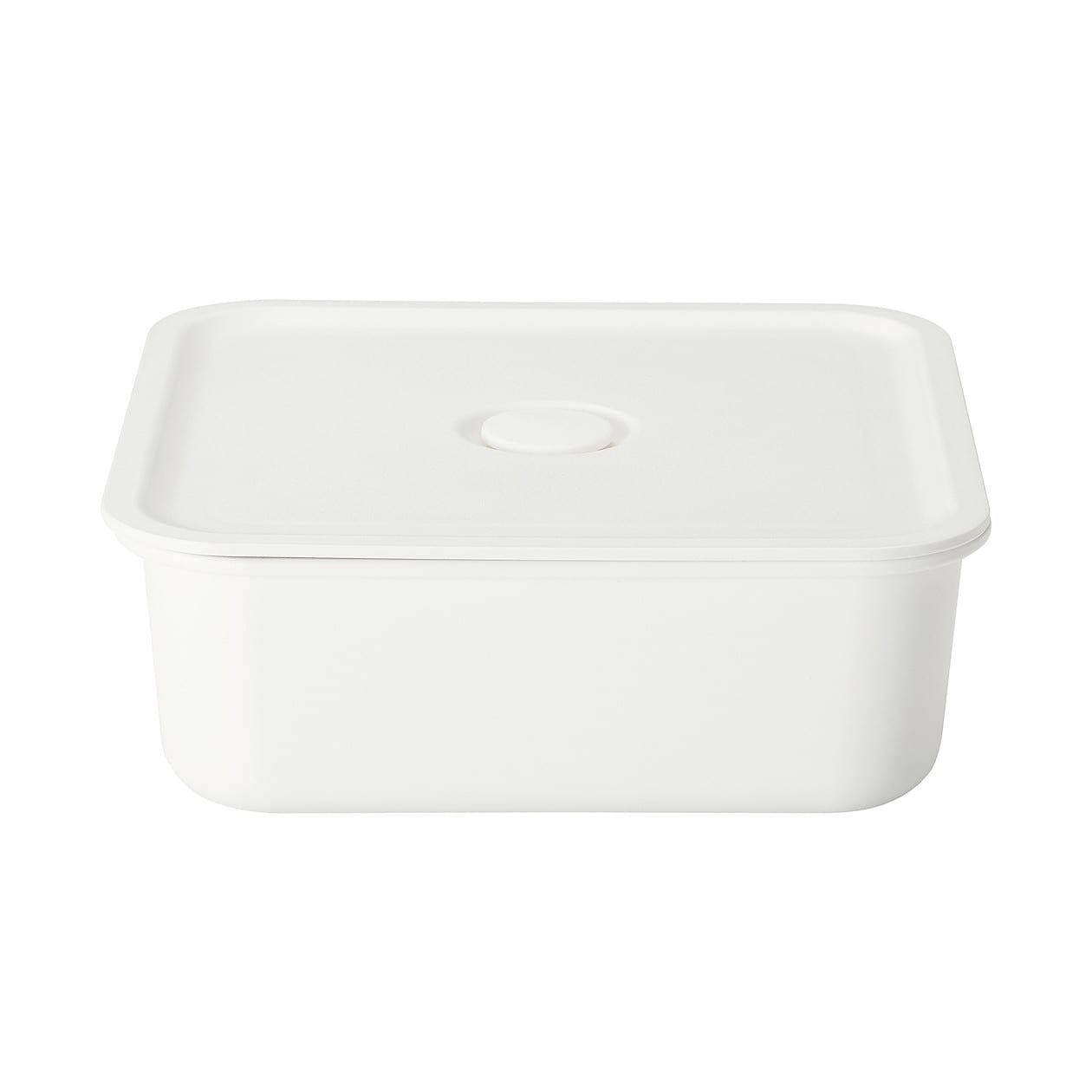 Lunch Box Storage Container With Valve - White (460ml)