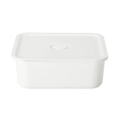 PP Lunch Box Storage Container With Valve - White (460ml)