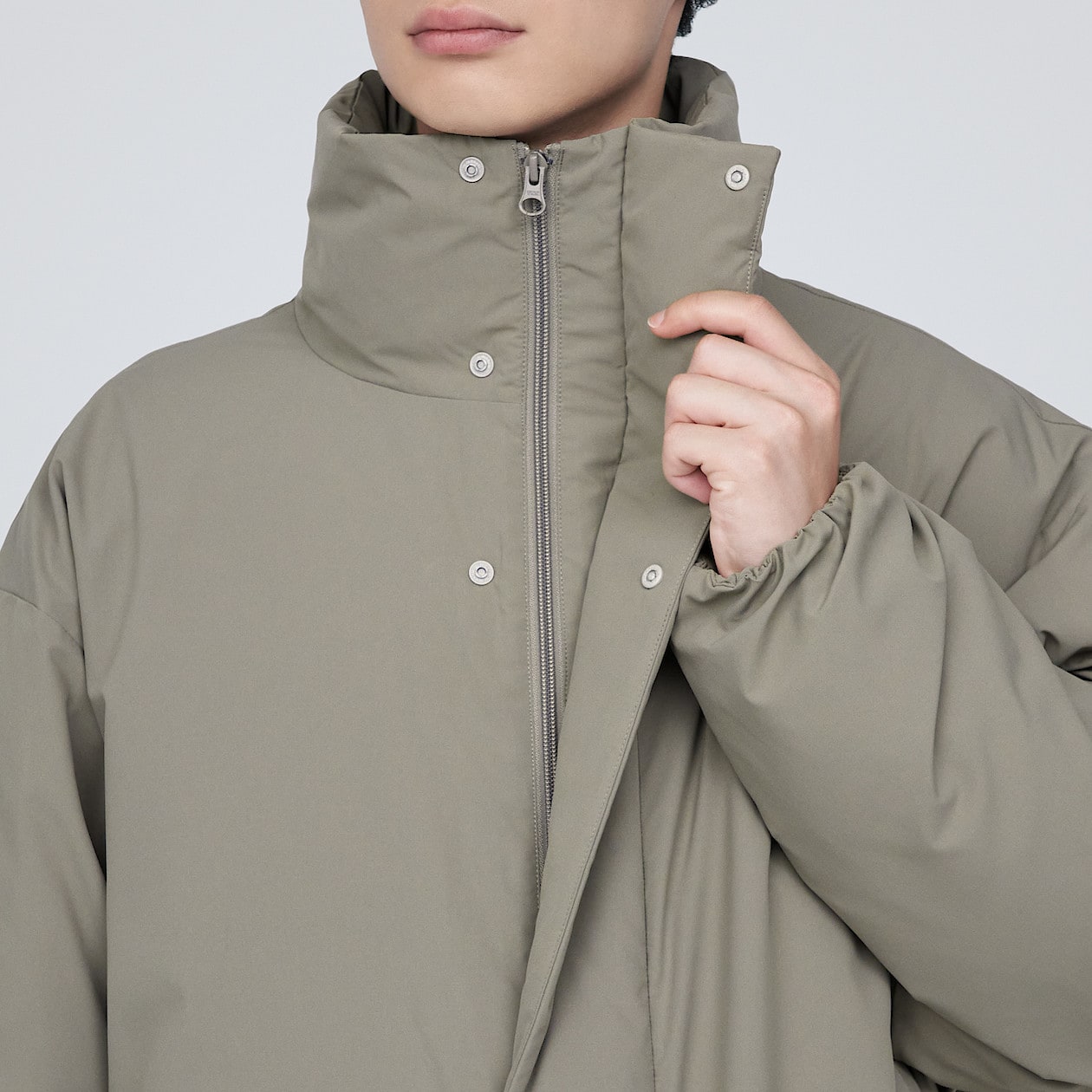 Water Repellent Puffer Down Coat