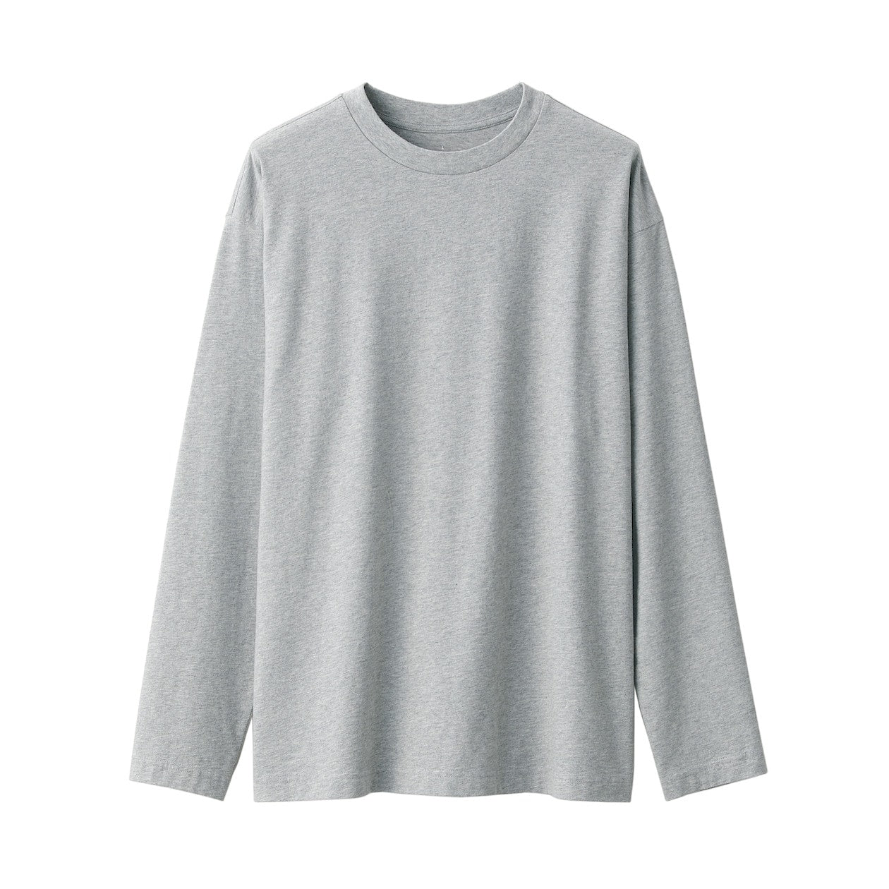 Brushed Jersey Long Sleeve T-Shirt