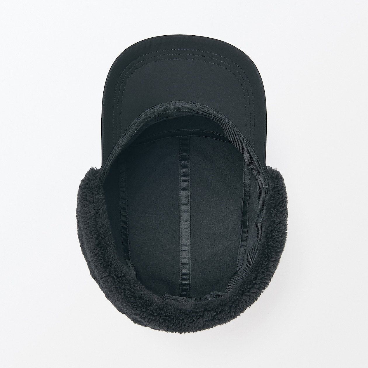 Water Repellent Boa Fleece Ear Flap Cap