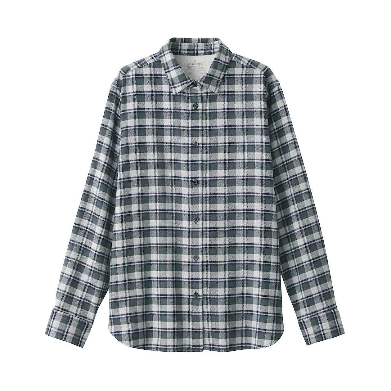 Double Brushed Flannel Long Sleeve Shirt