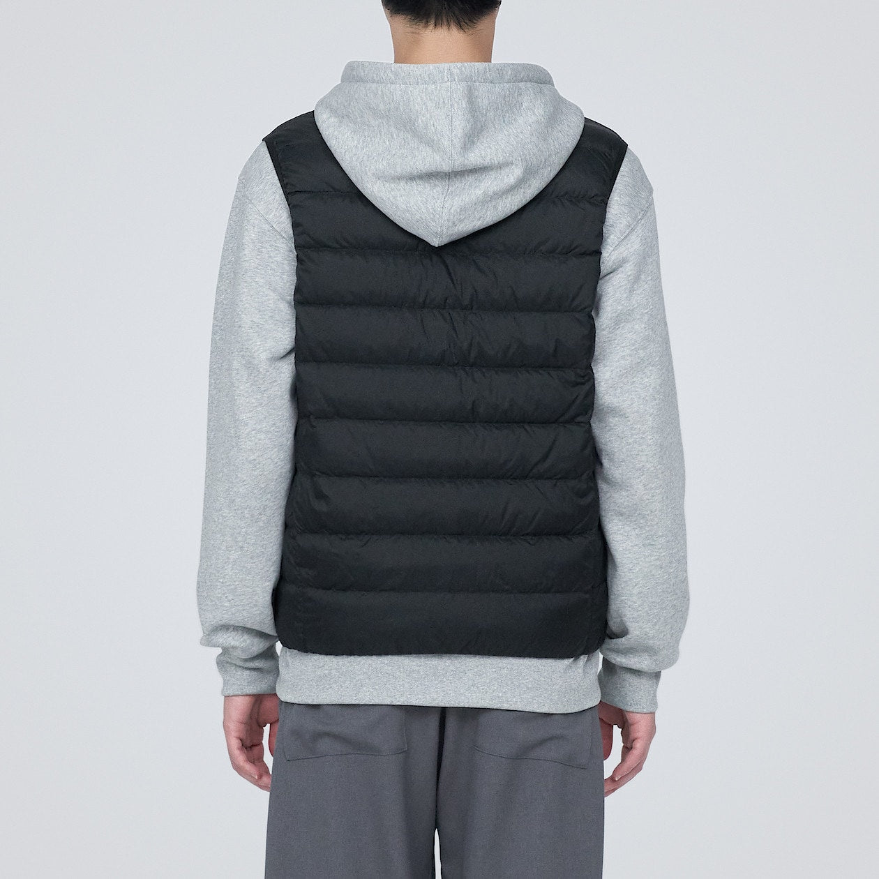 Lightweight Pocketable Collarless Down Vest