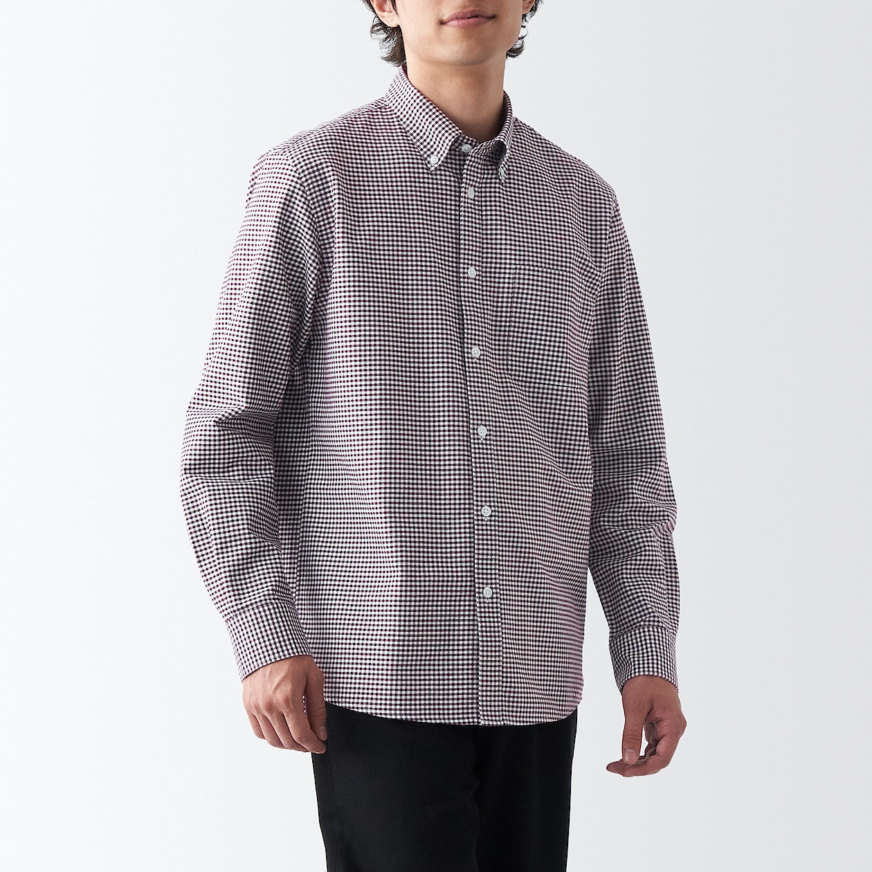 Washed Oxford Button Down Shirt