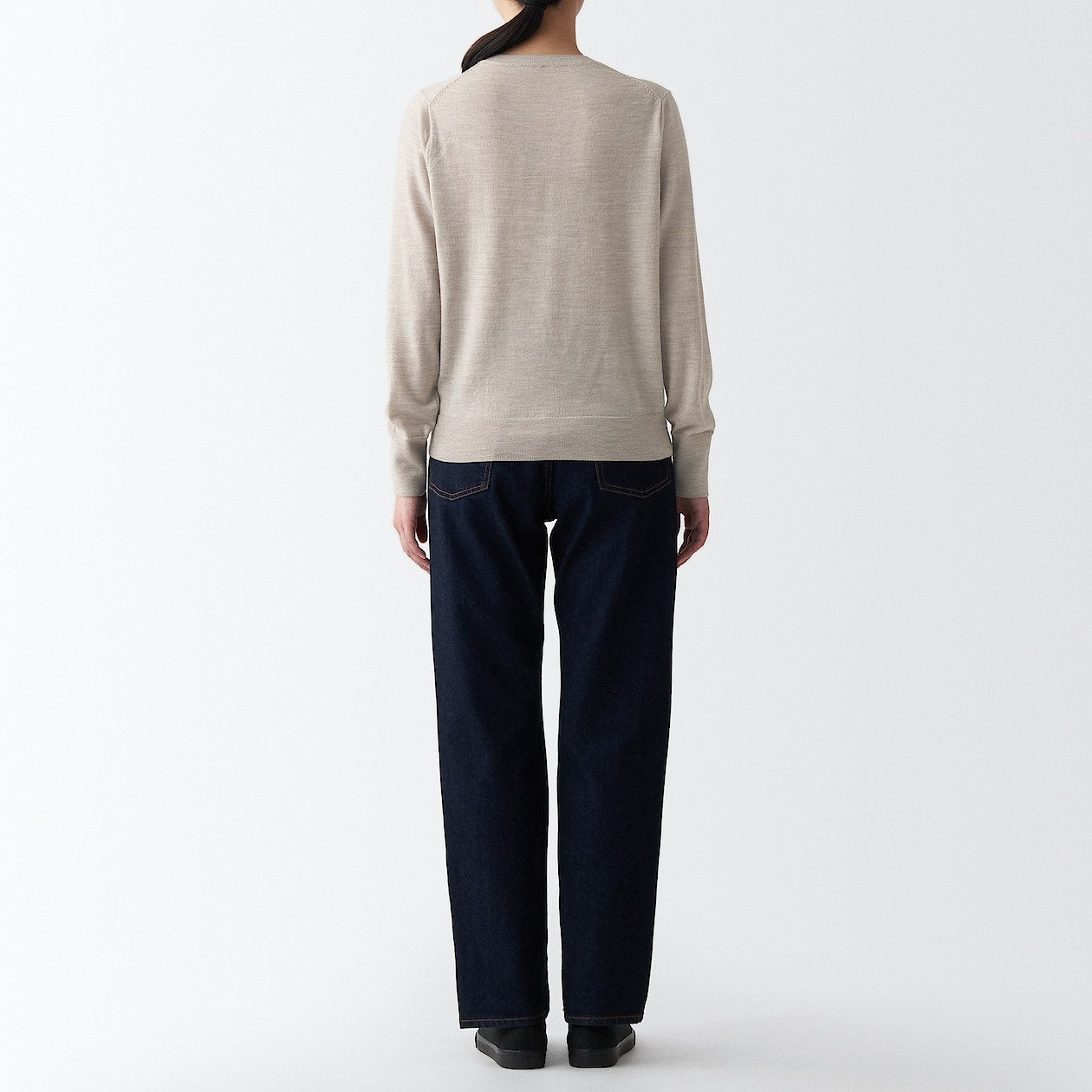 Wool High Gauge Crewneck Sweater