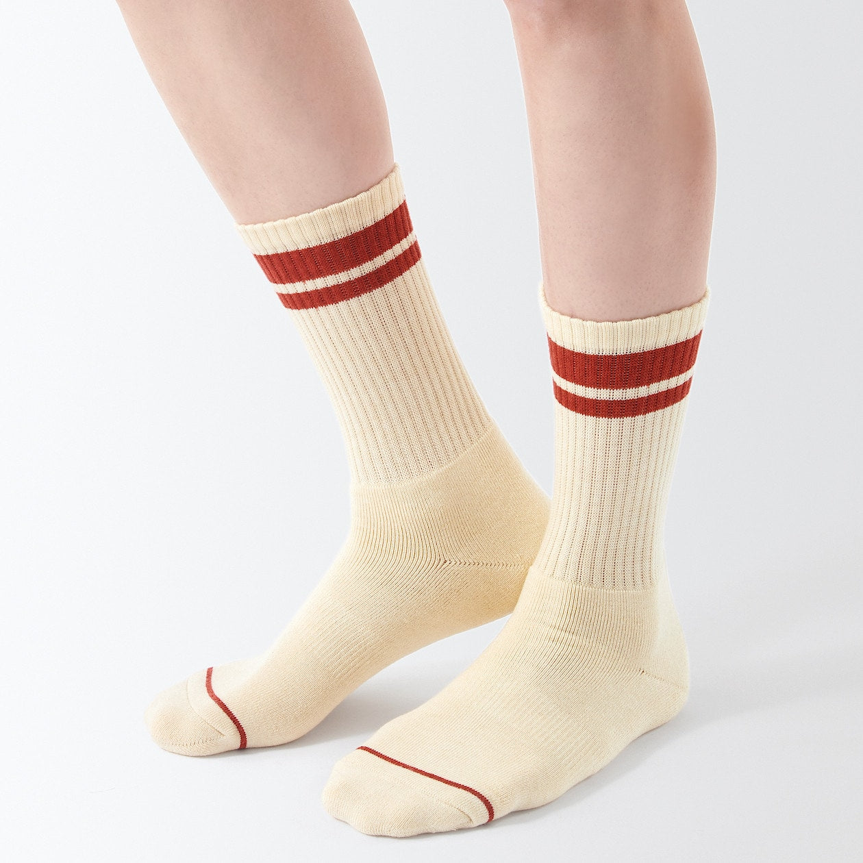 Right Angle Warm Wool & Cotton Blend Socks - Pattern