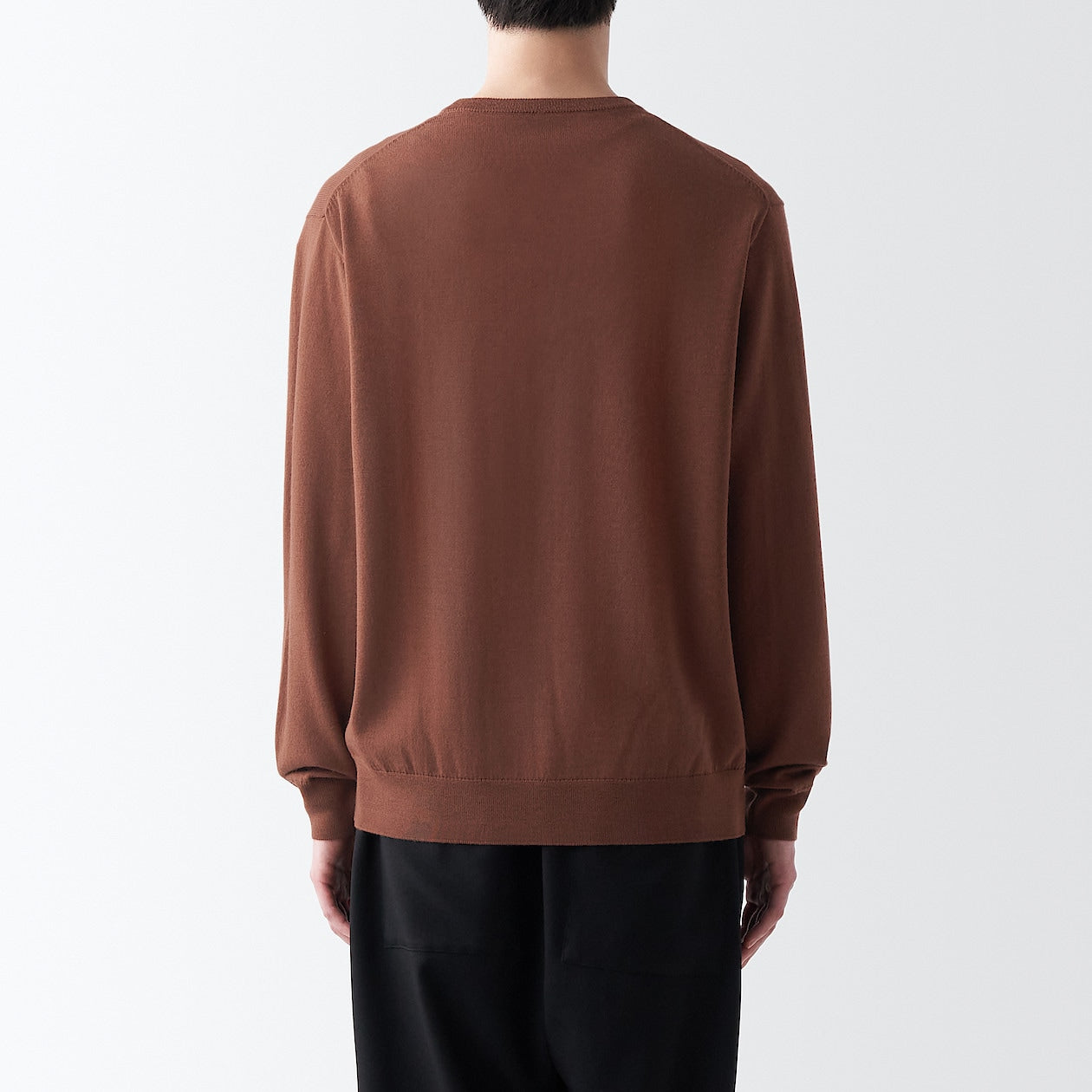 Wool High Gauge Crewneck Sweater