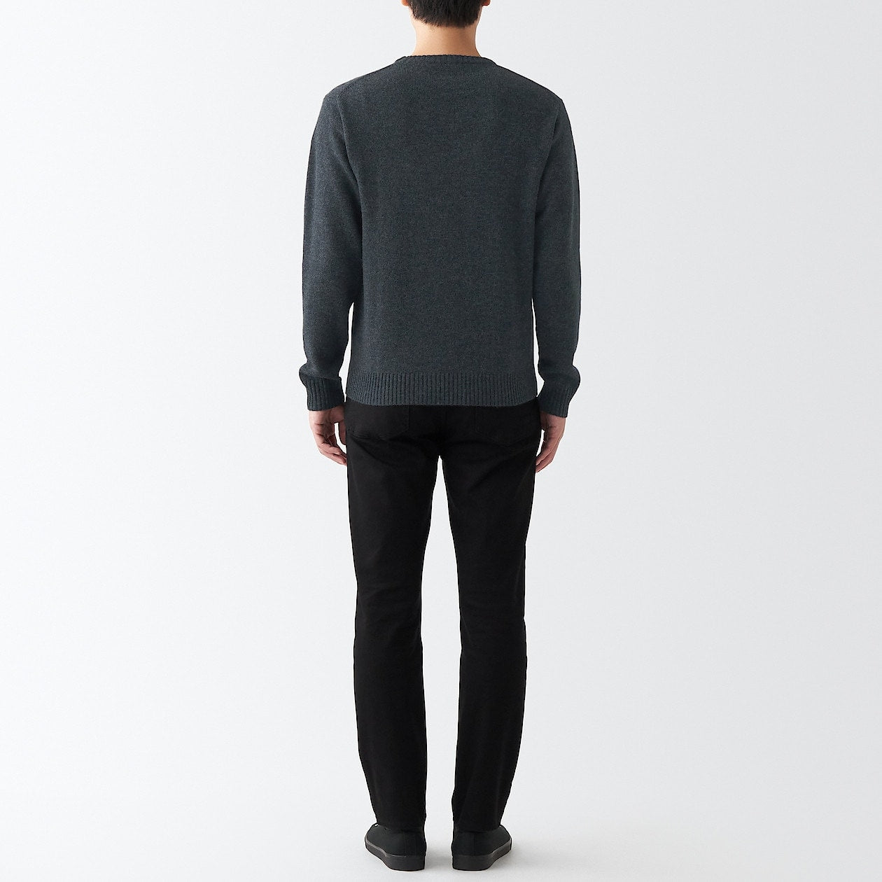 Wool Mid Gauge Crewneck Sweater