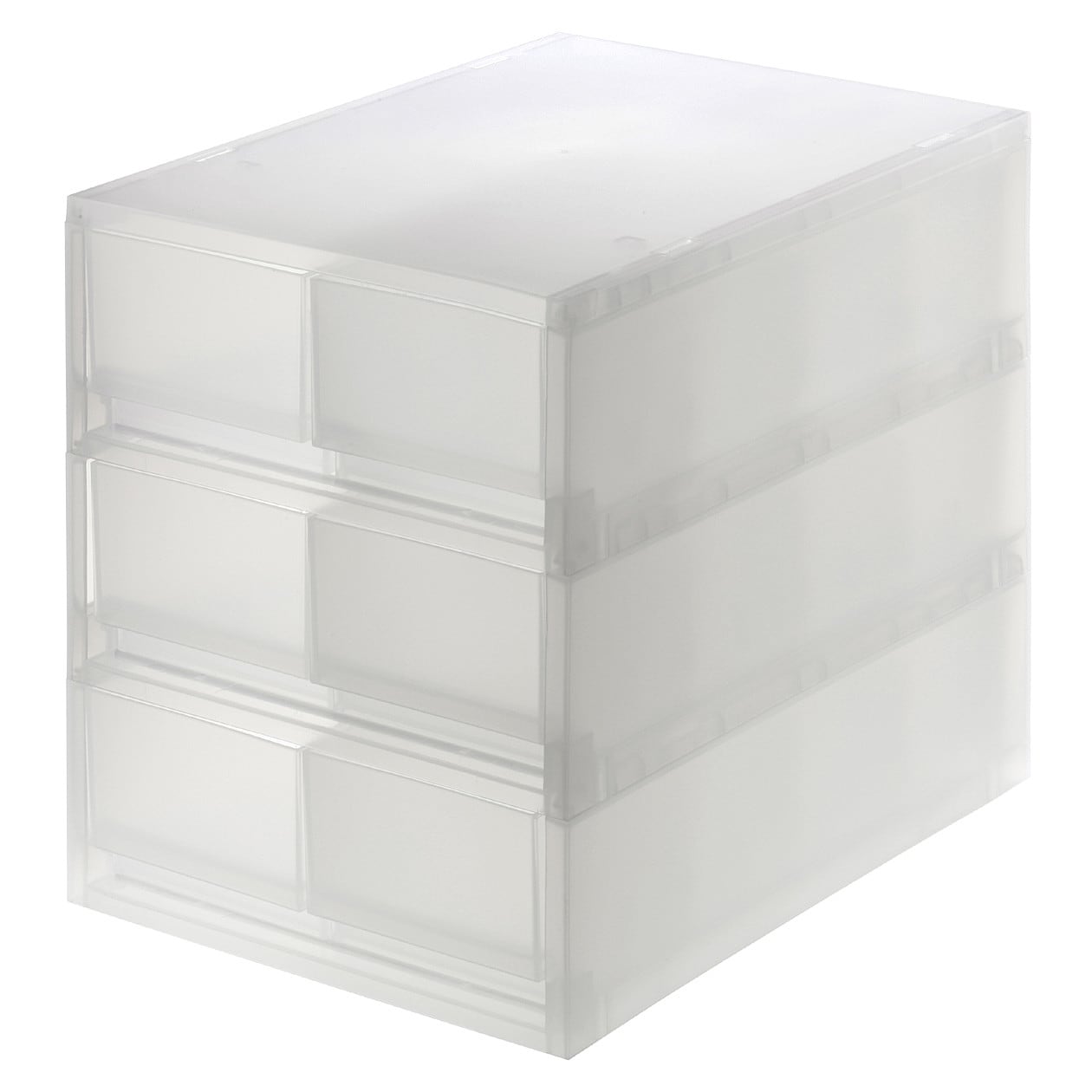 Polypropylene Storage Case - Shallow (6 Drawers)