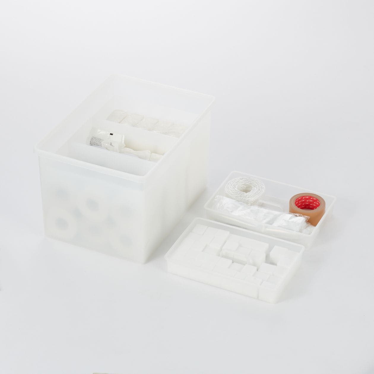 PP Wide Storage Container - Deep