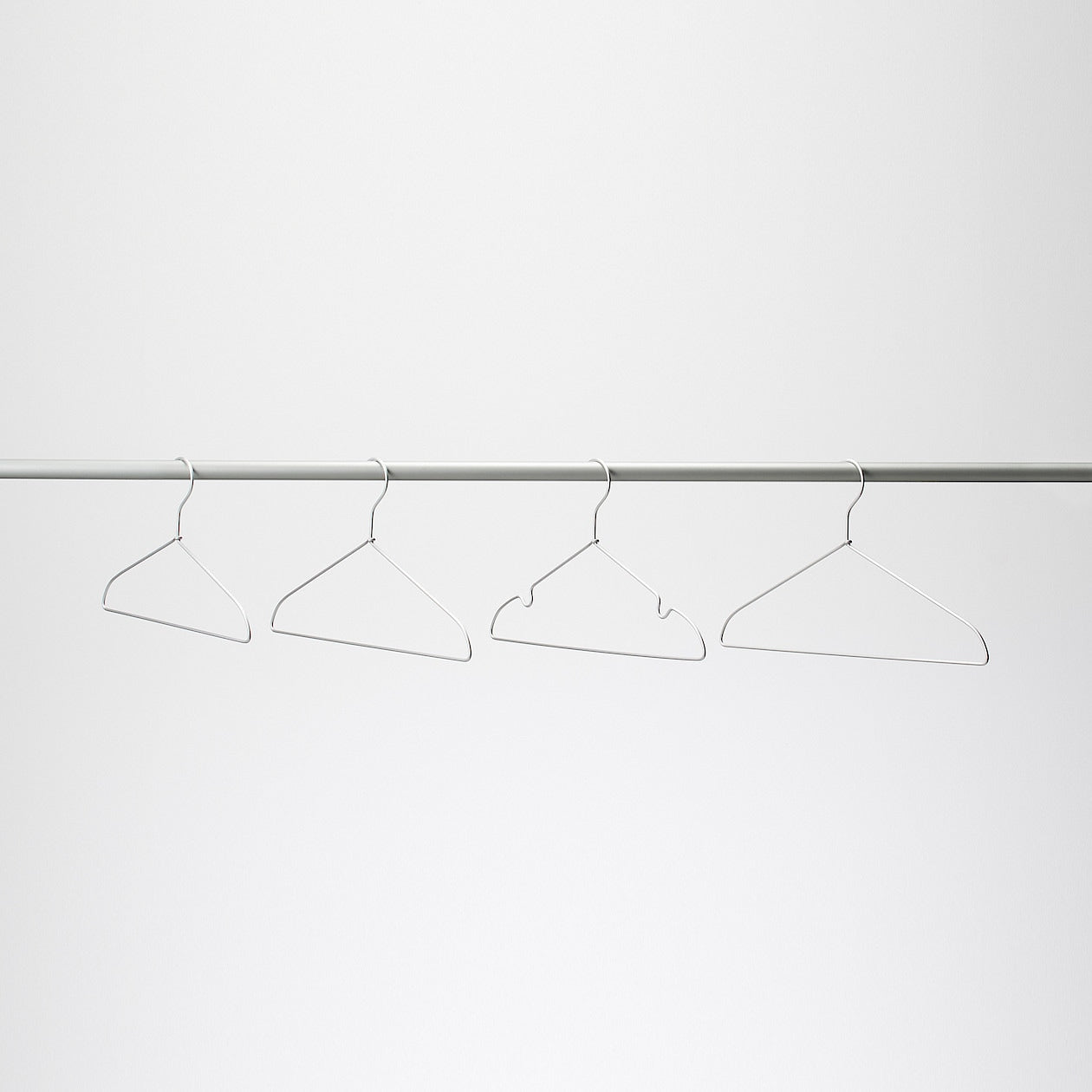 Aluminium Clothes Hanger - 33cm (3 Pack)