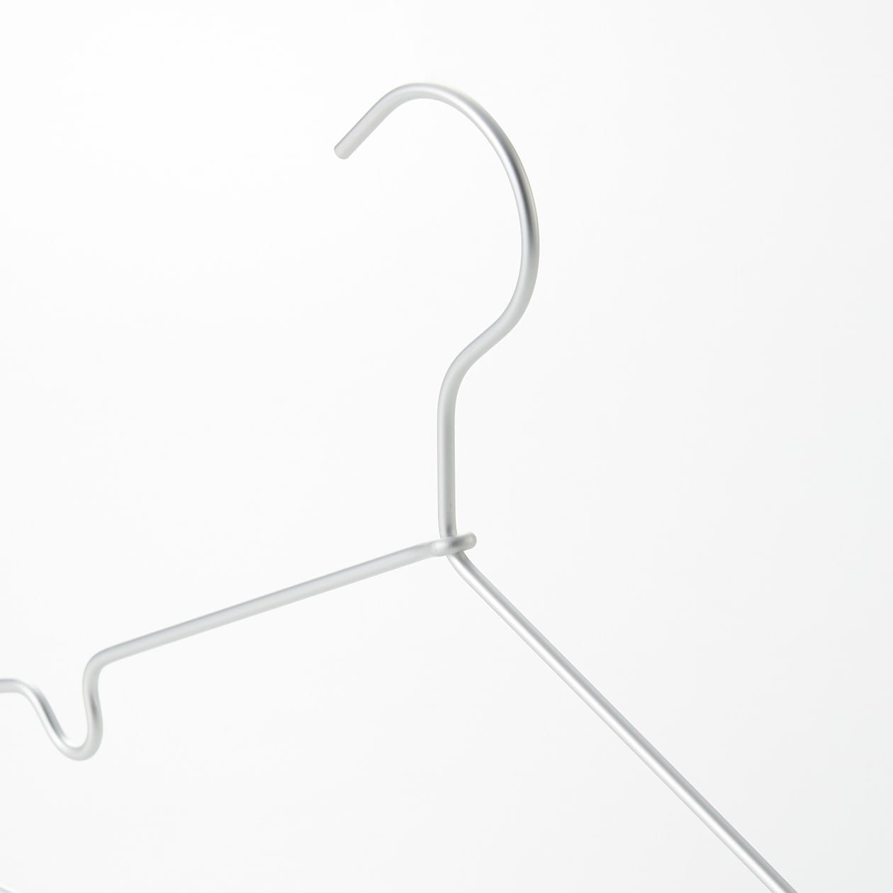 Aluminium Clothes Hanger with Notches - 42cm (3 Pack)