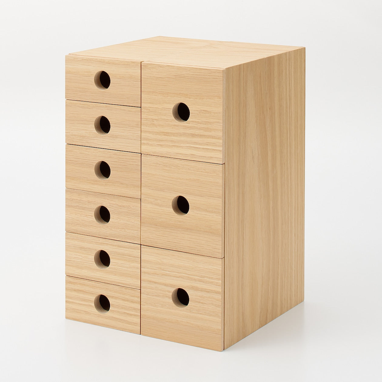 Wooden Storage Unit - 6 Drawers