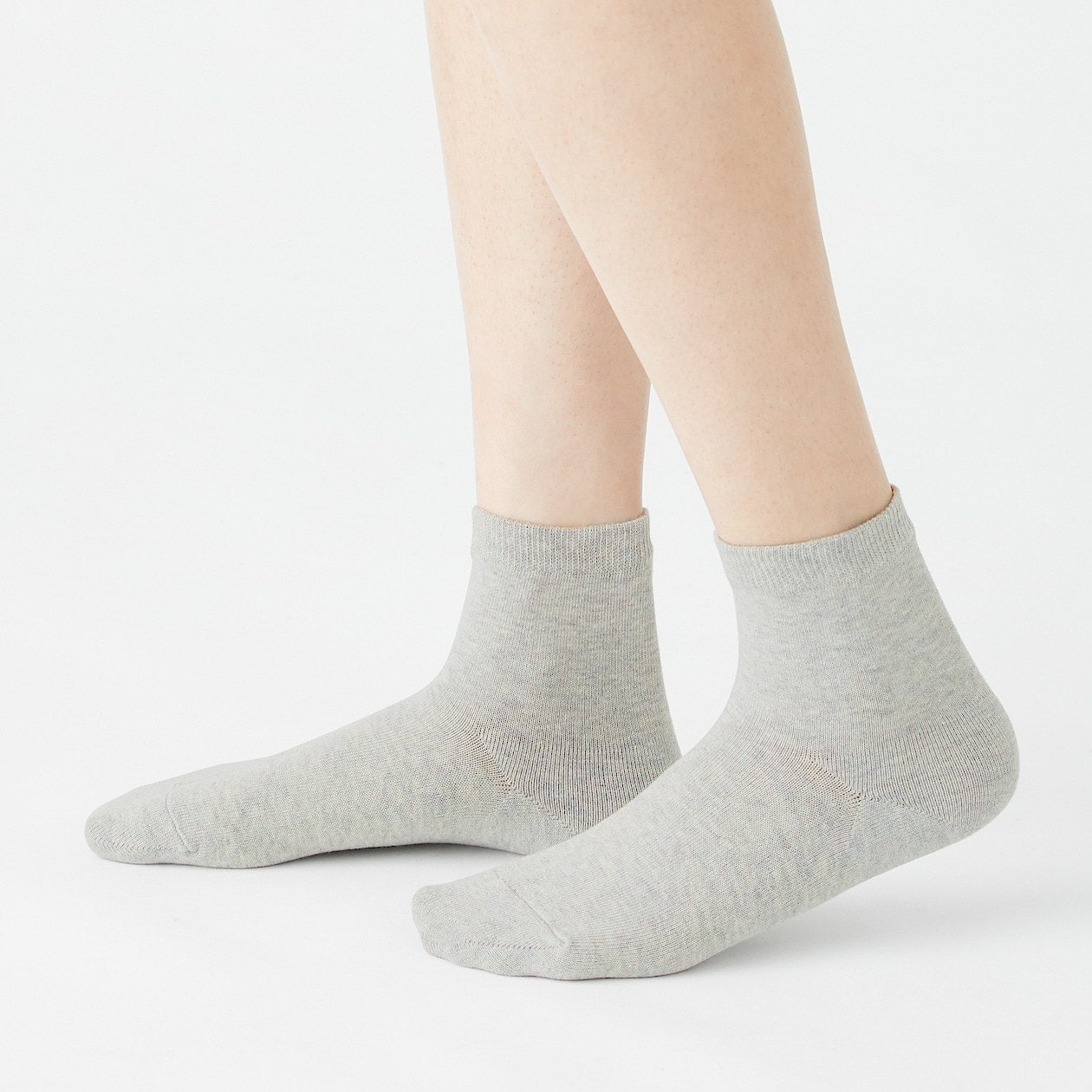 Right Angle 3-Layer Loose Top Short Socks