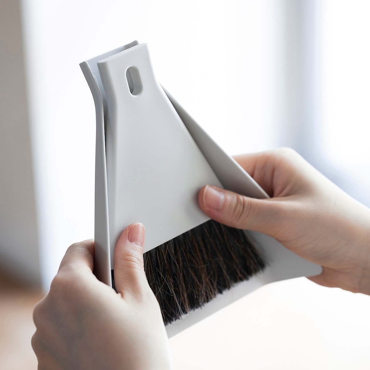 Desk Broom with Dustpan