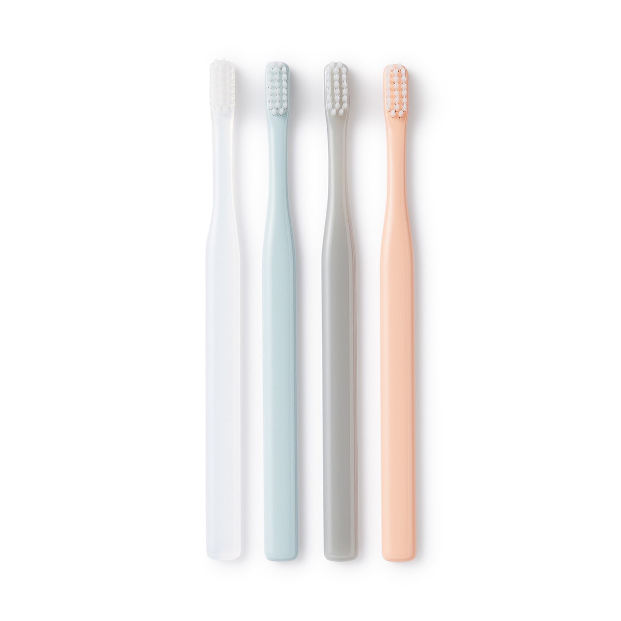 Polypropylene Fine Bristle Toothbrush - 4 Colour Set