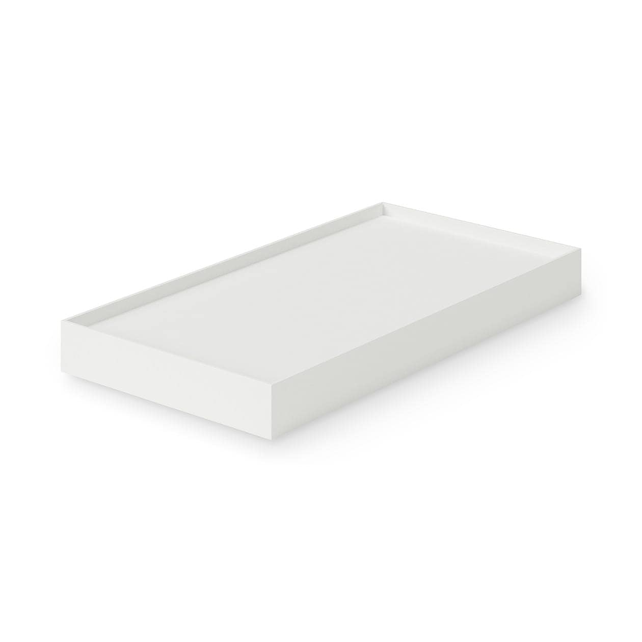 Castor-Attachable Lid For Wide PP File Box - White Grey