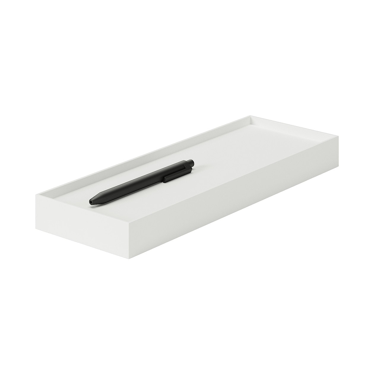 Castor-Attachable Lid For PP File Box - White Grey