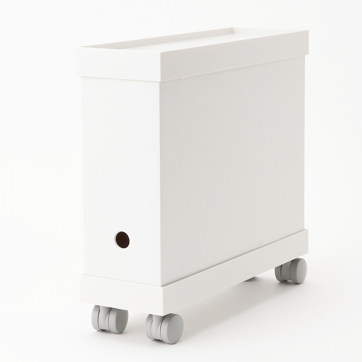 Castor-Attachable Lid For PP File Box - White Grey