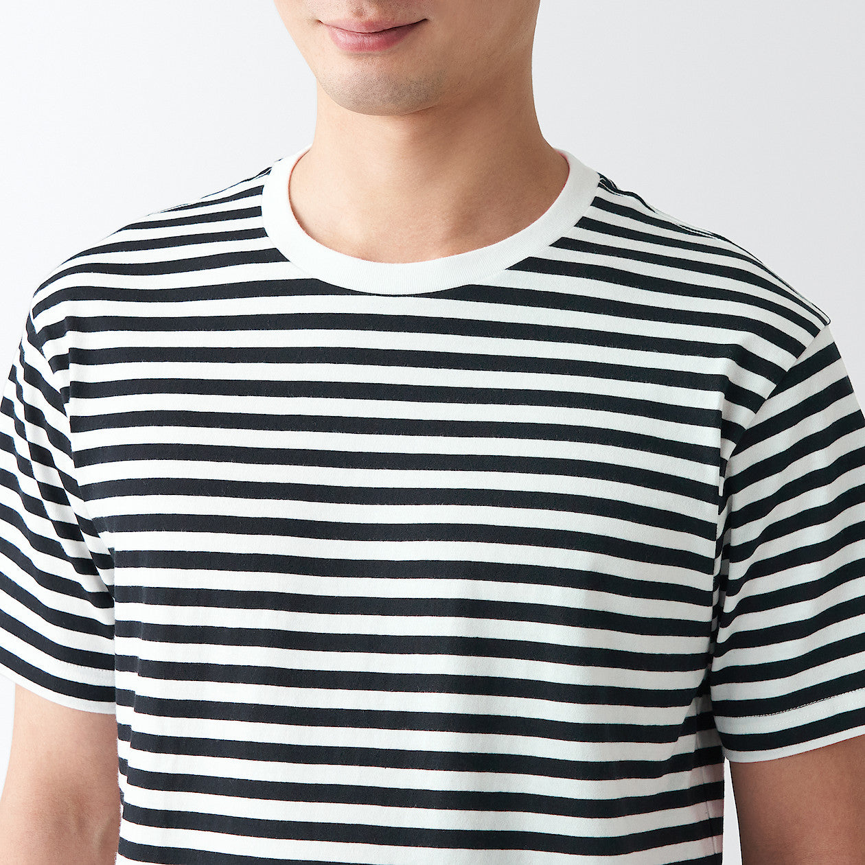 Washed Jersey Stripe T-Shirt