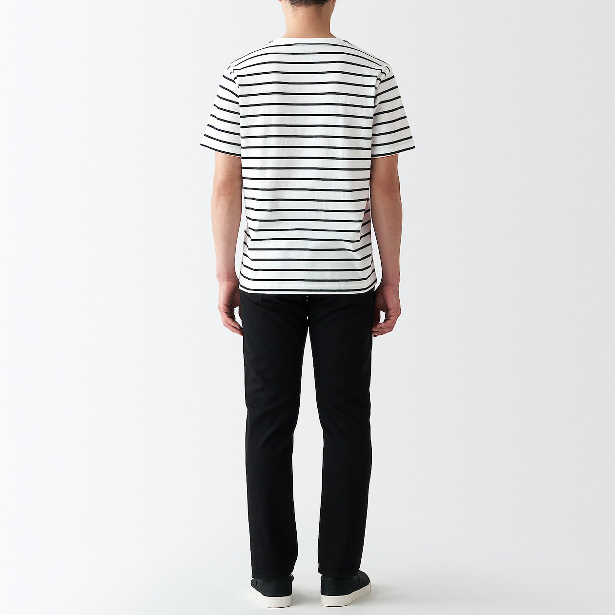 Washed Jersey Stripe T-Shirt