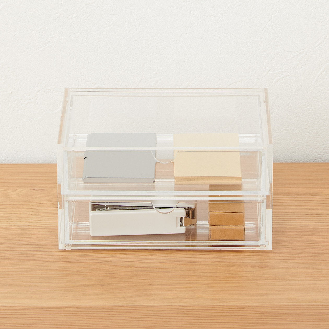 Acrylic Case 2 Drawers