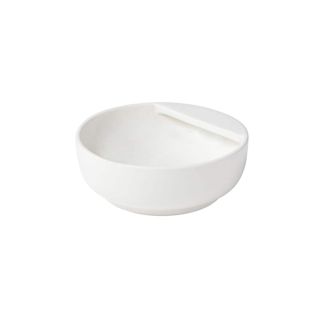 Beige Porcelain Ladle Rest