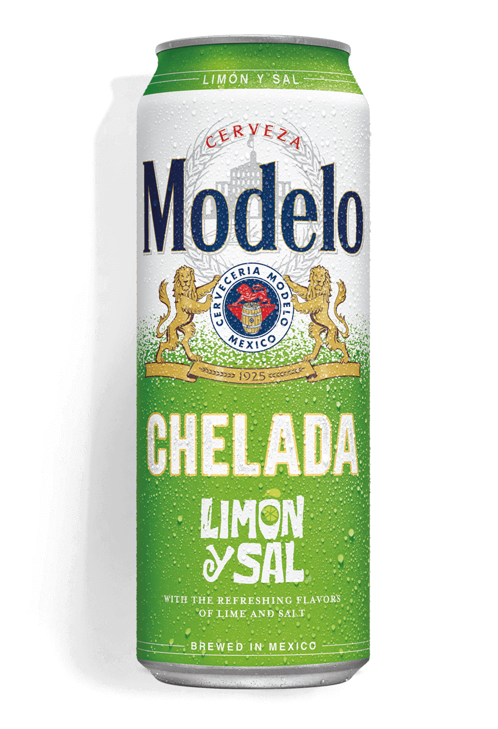 Modelo chelada limon y sal scroll bottle