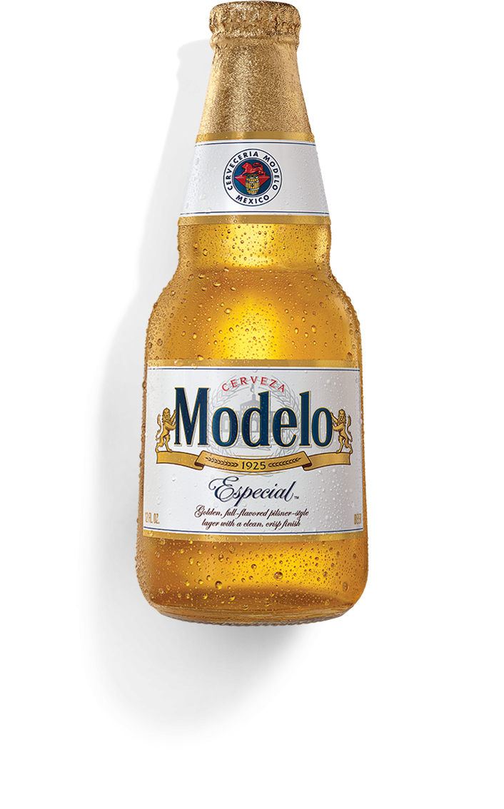 Modelo Chelada Especial scroll bottle
