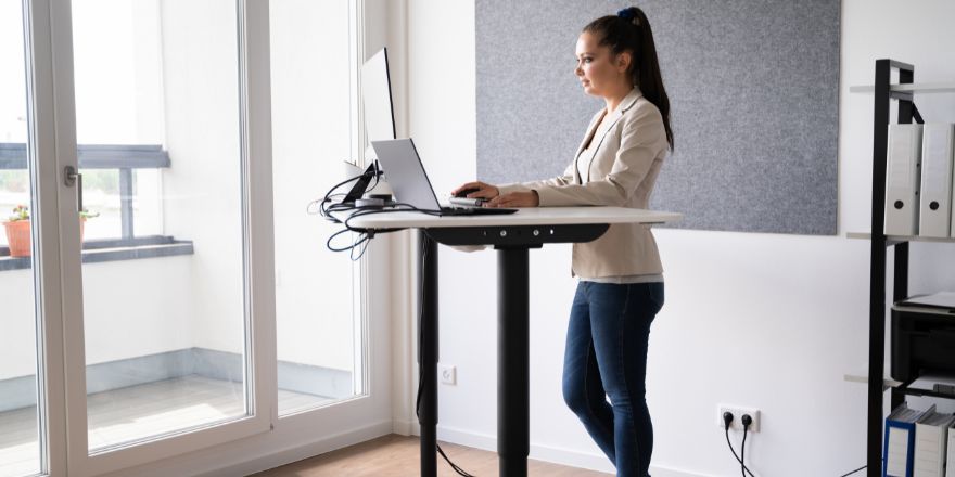 How Do Standing Desks Help With Back Pain