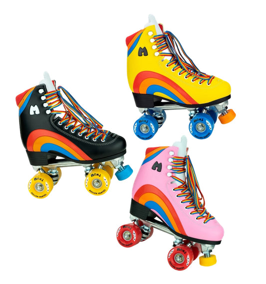 Roller quad MOXI ROLLERSKATES Rainbow Rider Noir