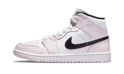 jordan mid 1 pink and black