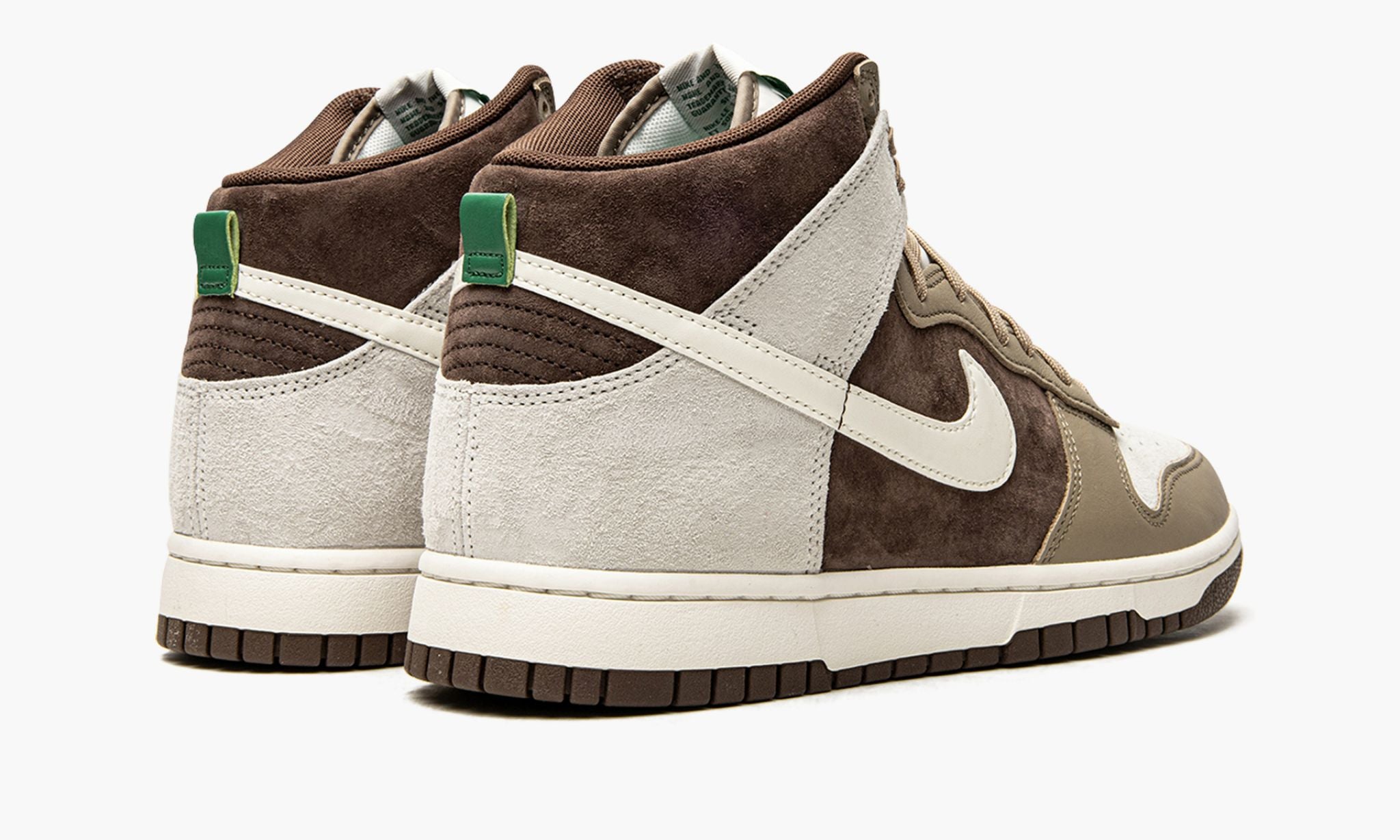 nike dunk high light chocolate