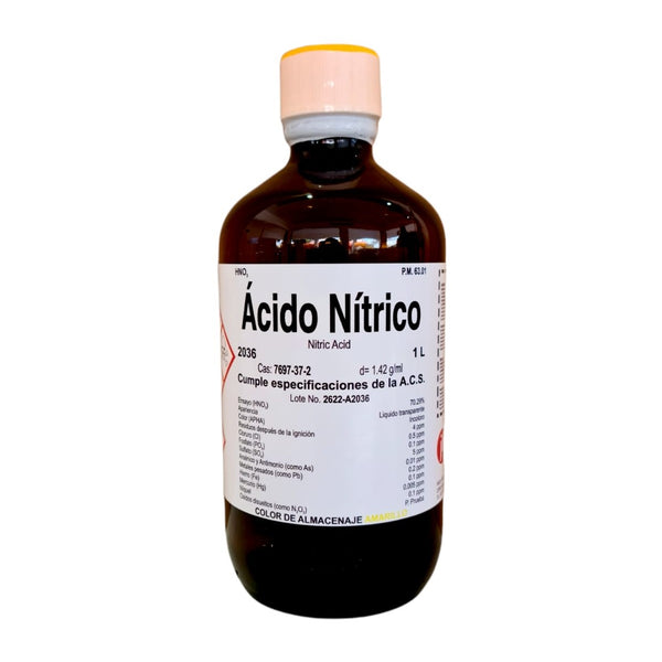 Nitrato de Plata R. A. de 500 G Fagalab