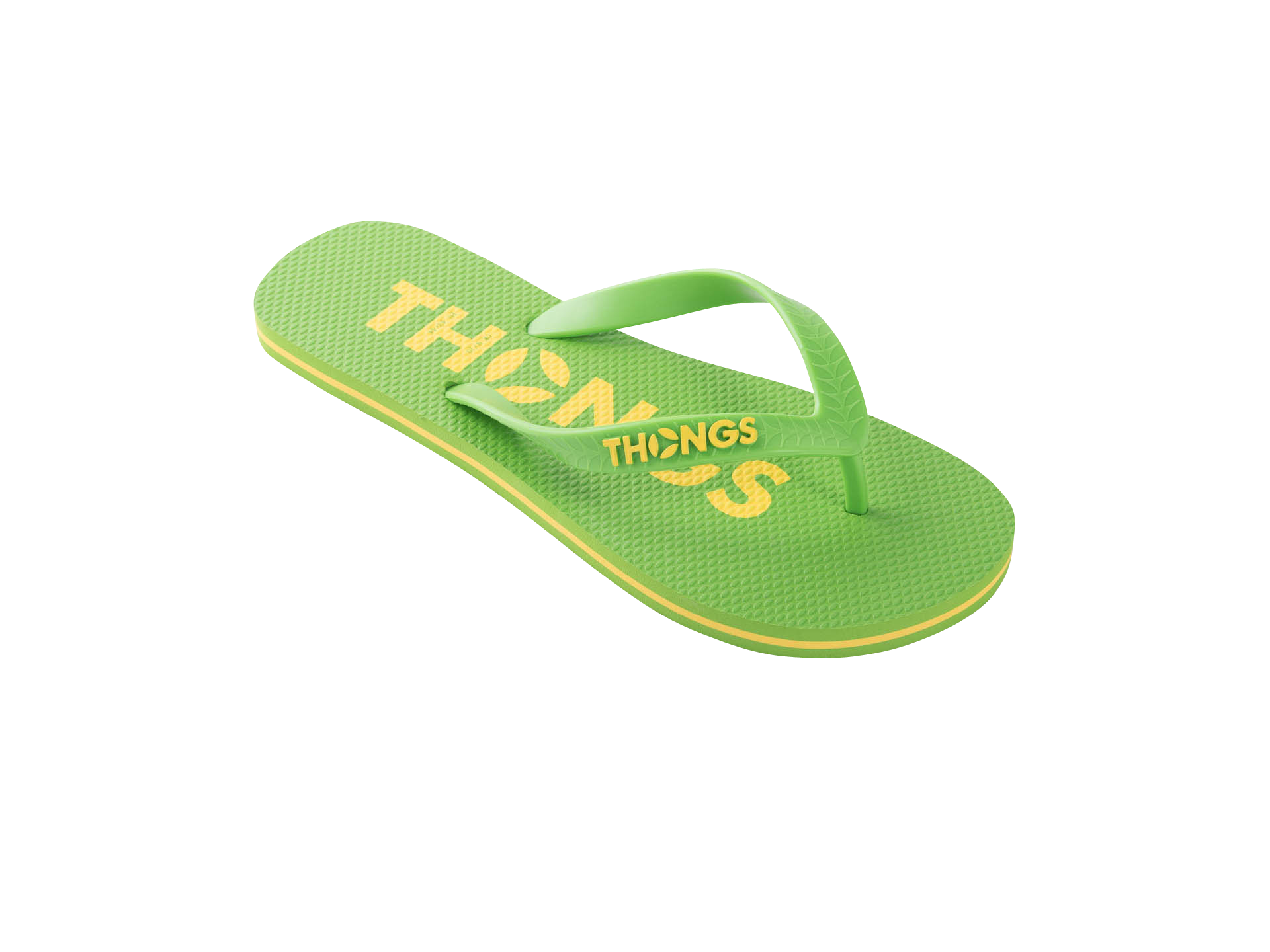 flip flops yellow