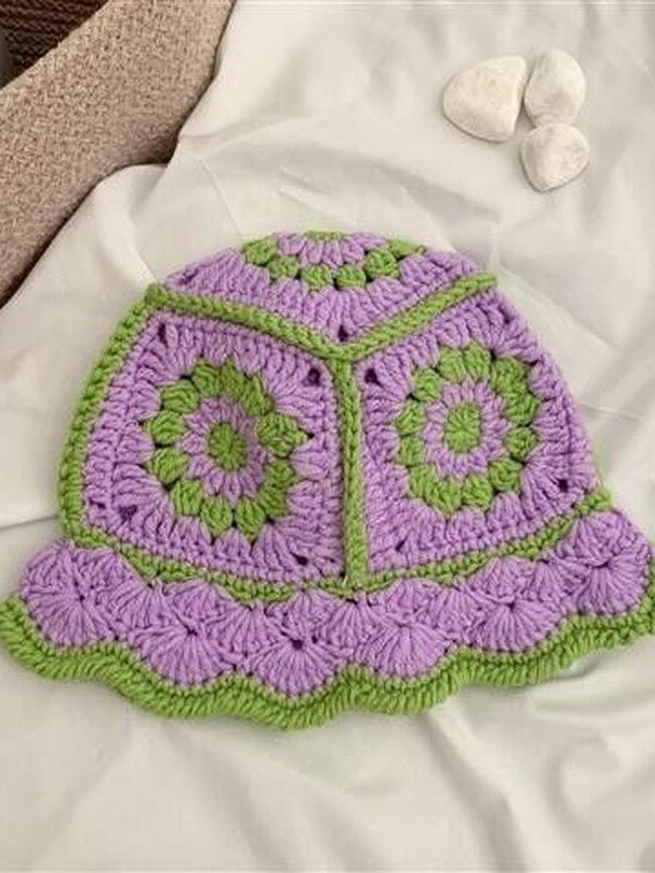 Buy Granny Square Bag Online | Retro Crochet Bag for Sale- Blingcute.com