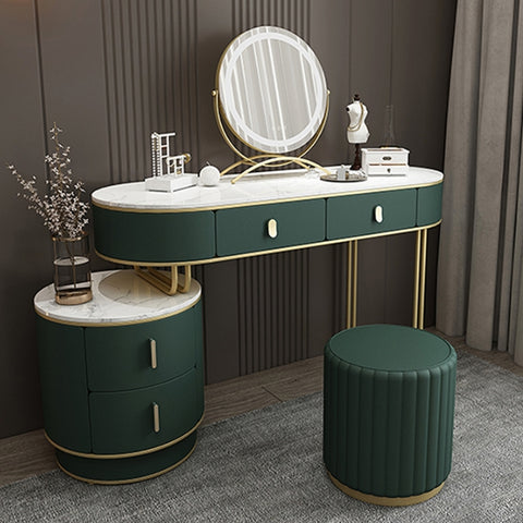 mirrored dressing table