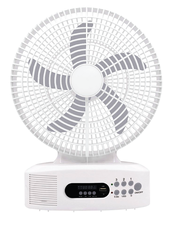 akari 12 inch rechargeable fan