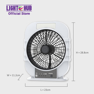 akari rechargeable fan