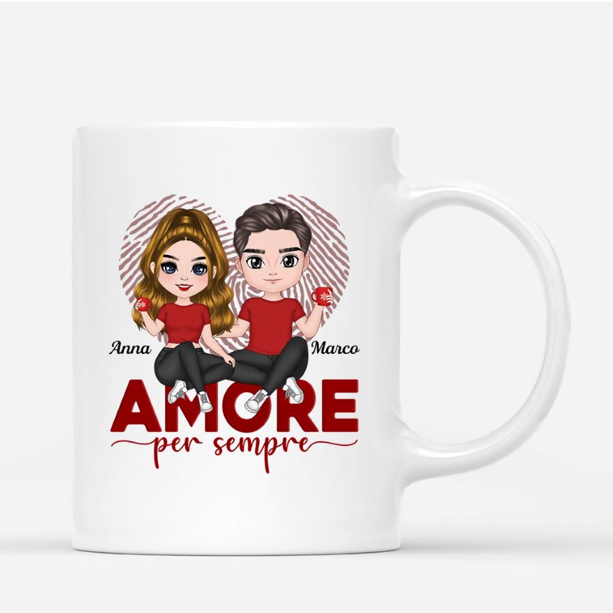 Regalo per matrimonio tazza personalizzata