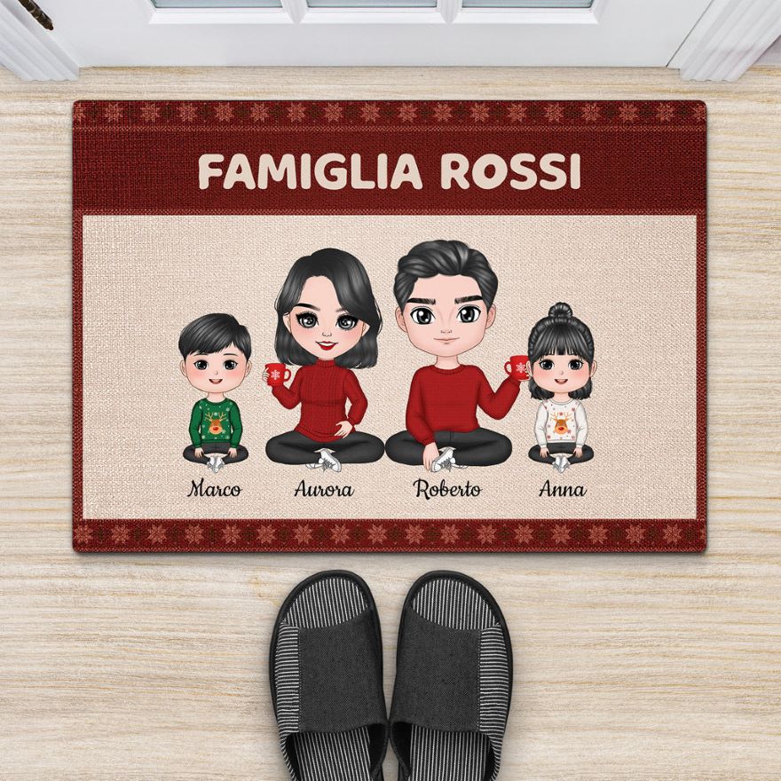 Idee regalo per la Festa della Mamma zerbino personalizzato