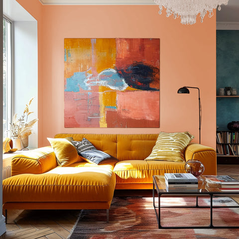 Love-Rugs - Colours That Will Dominate Summer 2024 Interiors (Peach Fuzz Interior Design)
