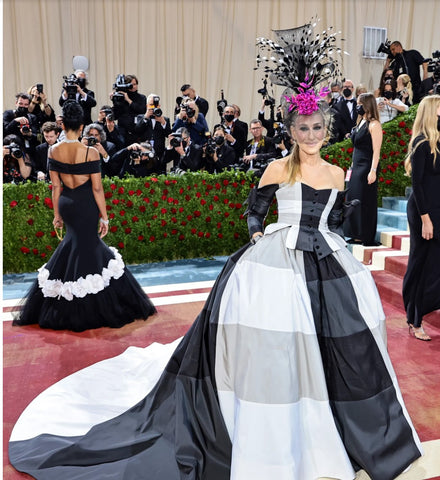 Sarah Jessica Parker Met Gala dress jewelry