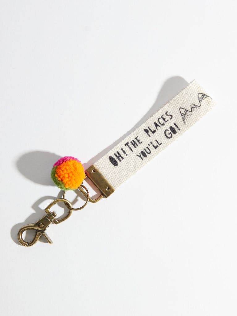 Oh The Places You'll Go Keychain