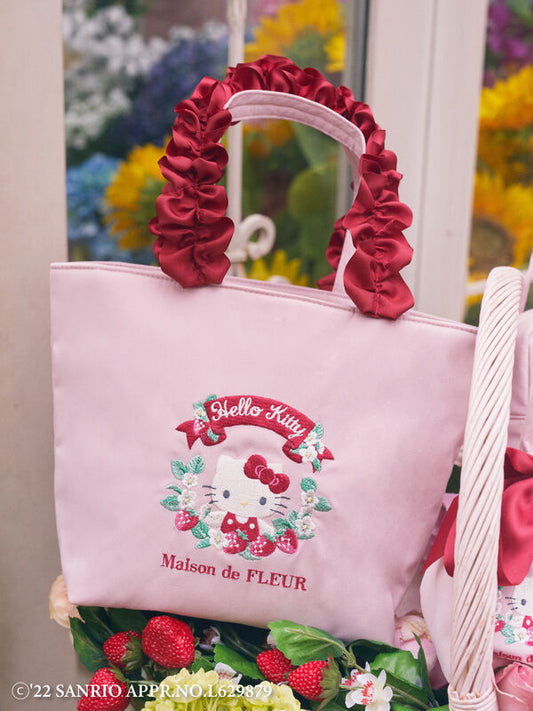 Hello Kitty Flower Tote Bag