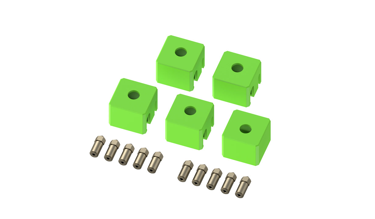 

M5 5-Pack Silicone Cover + 10-Pack Nozzle Kit (0.6mm, M5/M5C)